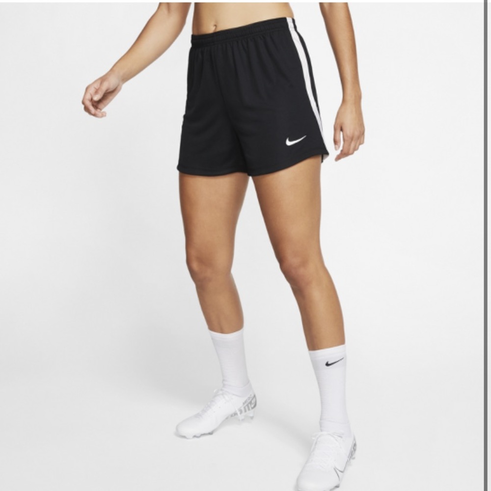 Nike dri-fit womens knit soccer shorts